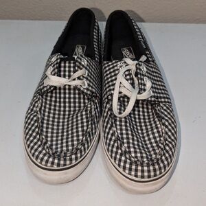 Vans Black and White Shoes